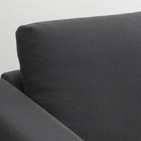 VIMLE - 3-seater sofa bed, Hallarp grey , - best price from Maltashopper.com 79537060