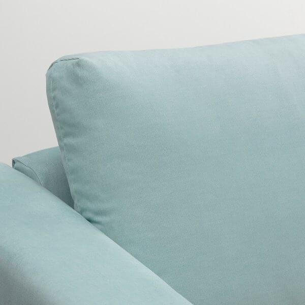 VIMLE - 3-seater sofa bed, Saxemara light blue , - best price from Maltashopper.com 49537207