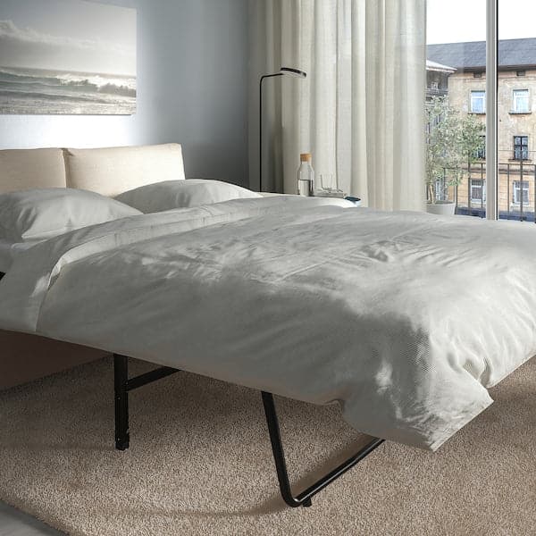 Ikea VIMLE - 5 seater ang 5 seater sofa bed/chaise-lon, with wide armrests/Gunnared beige ,