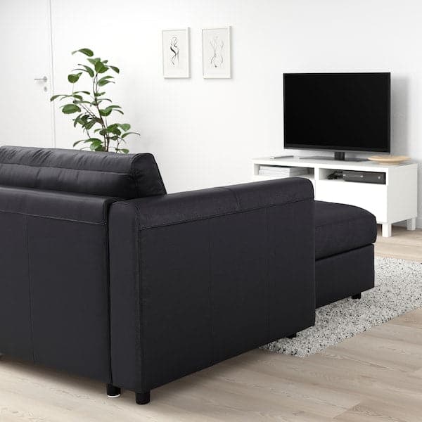 Ikea VIMLE - 5-seater sofa bed/chaise-lon ,
