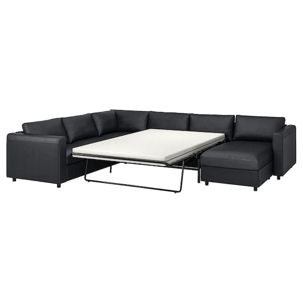 Ikea VIMLE - 5-seater sofa bed/chaise-lon ,