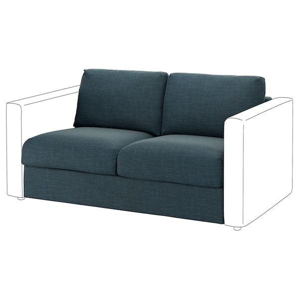 VIMLE - 2-seater element, Hillared dark blue , - best price from Maltashopper.com 99441127