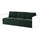 VIMLE 3-seat section, Djuparp dark green, 211x4x98 cm