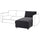 VIMLE chaise longue section, Djuparp dark grey, 81x6x164 cm