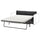 VIMLE 2-seat sofa-bed section, Djuparp dark grey, 200x140 cm