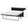 VIMLE 2-seat sofa-bed section, Djuparp dark green, 200x140 cm