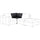 VIMLE corner section, Grann/Bomstad black, 93x83x93 cm