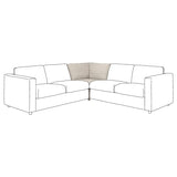 VIMLE corner section, Gunnared beige, 93 cm
