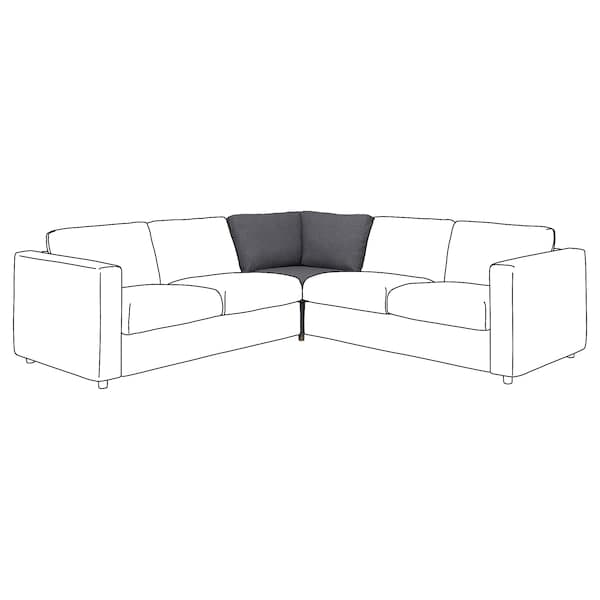 Ikea VIMLE Angular Modular Element - Smoke Grey Gunnared ,
