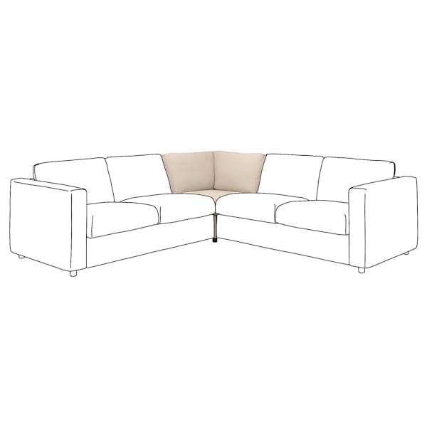 Ikea VIMLE Angular modular element - Beige Hallarp ,