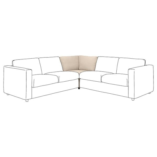 Ikea VIMLE Angular modular element - Beige Hallarp ,