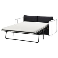 VIMLE - 2-seater sofa/bedding cover, Hillared anthracite , - best price from Maltashopper.com 70517306