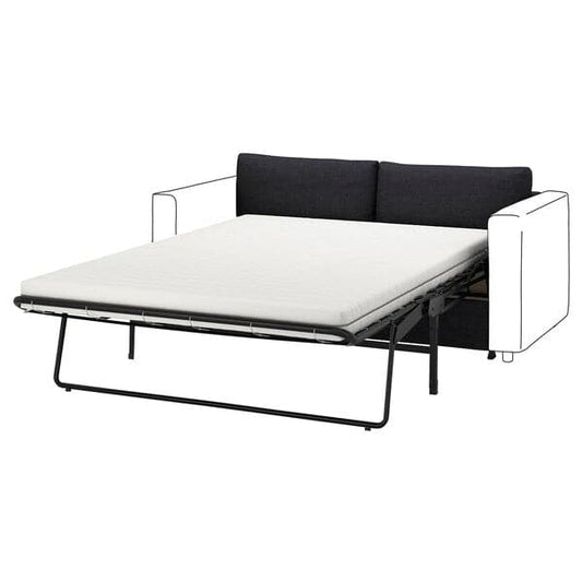 Ikea VIMLE - 2-seater sofa/bedding cover, Hillared anthracite ,
