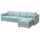 VIMLE - 4-seater sofa/chaise-longue cover ,