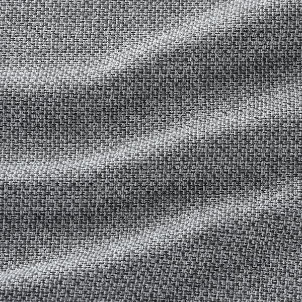 VIMLE - Sofa cover let ang 5pos/chaise-l, with wide armrests/Lejde grey/black , - best price from Maltashopper.com 89436744