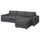 VIMLE - Sofa Bed Cover 3-seater/chaise-l ,