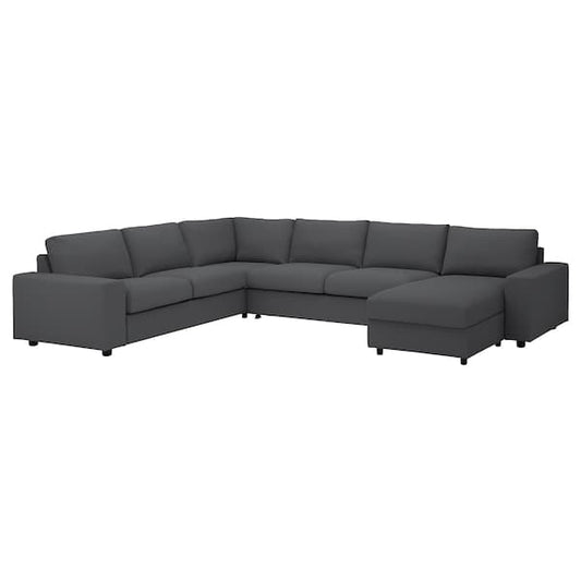 Ikea VIMLE - 5-seater corner sofa bed cover ,