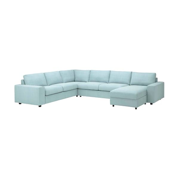 VIMLE - 5-seater corner sofa bed cover , - best price from Maltashopper.com 19424278