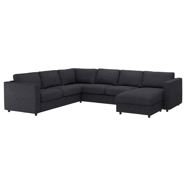 VIMLE - 5-seater corner sofa bed cover ,