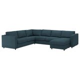 VIMLE cover for corner sofa-bed, 5-seat