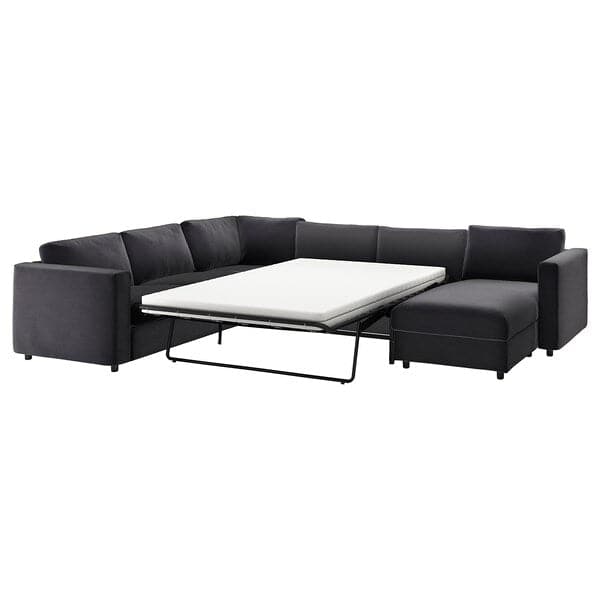 VIMLE - 5-seater corner sofa bed cover , - best price from Maltashopper.com 59434157