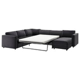 VIMLE cover for corner sofa-bed, 5-seat