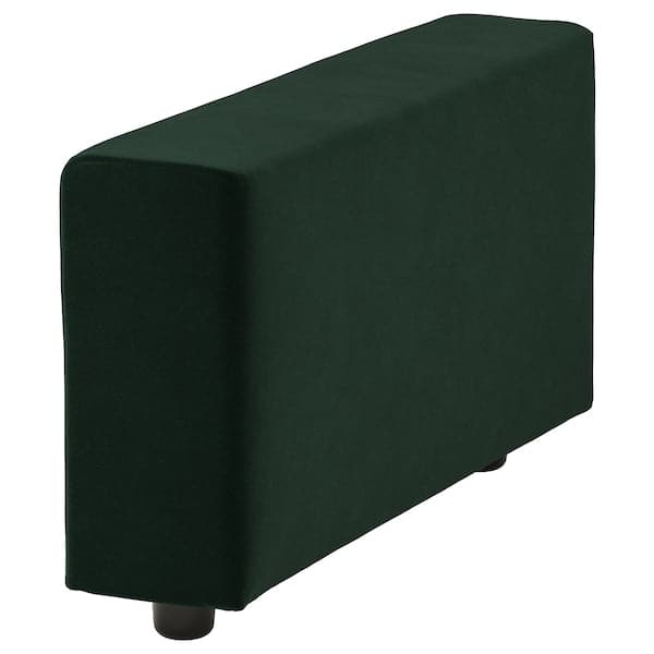 VIMLE - Armrest cover, wide/Djuparp dark green , - best price from Maltashopper.com 10520547