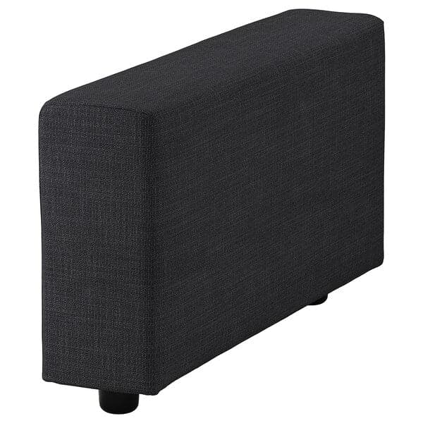 Ikea VIMLE - Armrest cover, wide/Hillared anthracite ,