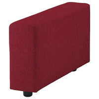 VIMLE - Armrest cover, wide/Lejde red/brown , - best price from Maltashopper.com 40520541