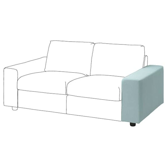 VIMLE Armrest lining - wide/Saxemara light blue , - best price from Maltashopper.com 00500045