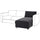 VIMLE - Chaise-longue cover, Djuparp dark grey ,