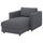 VIMLE - Chaise-longue cover ,