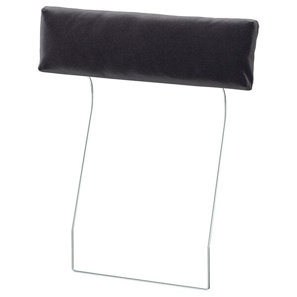 VIMLE - Headrest cushion cover, Djuparp dark grey , - best price from Maltashopper.com 00517282