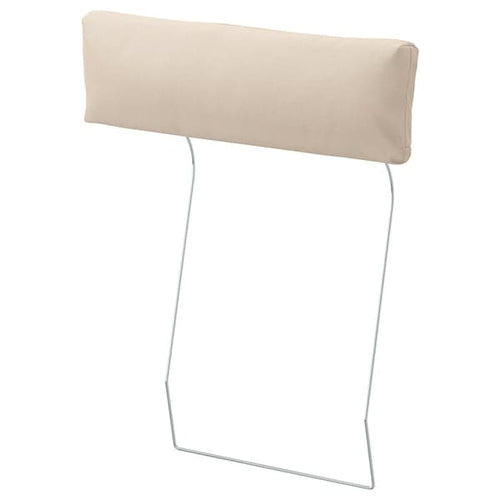 VIMLE Headrest Cushion Cover - Hallarp beige ,