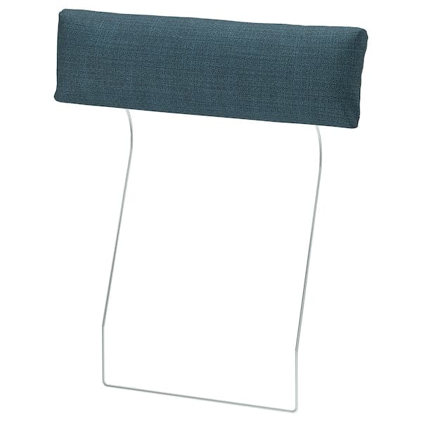 VIMLE - Headrest cushion cover, Hillared dark blue , - best price from Maltashopper.com 10517286