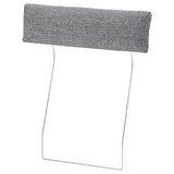 VIMLE cover for headrest, Lejde grey/black
