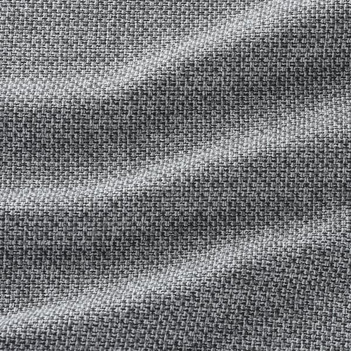 VIMLE - 3-seater sofa cover, with wide armrests/Lejde grey/black ,
