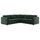 VIMLE - Corner sofa cover, 4 seater, Djuparp dark green ,