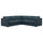 VIMLE - Corner sofa cover, 4 seater, Hillared dark blue ,
