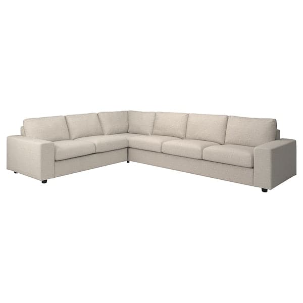 VIMLE - Corner sofa cover, 5-seater , - best price from Maltashopper.com 09424245