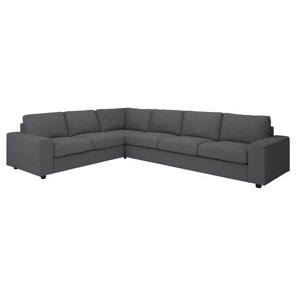 VIMLE - Corner sofa cover, 5-seater , - best price from Maltashopper.com 99424236
