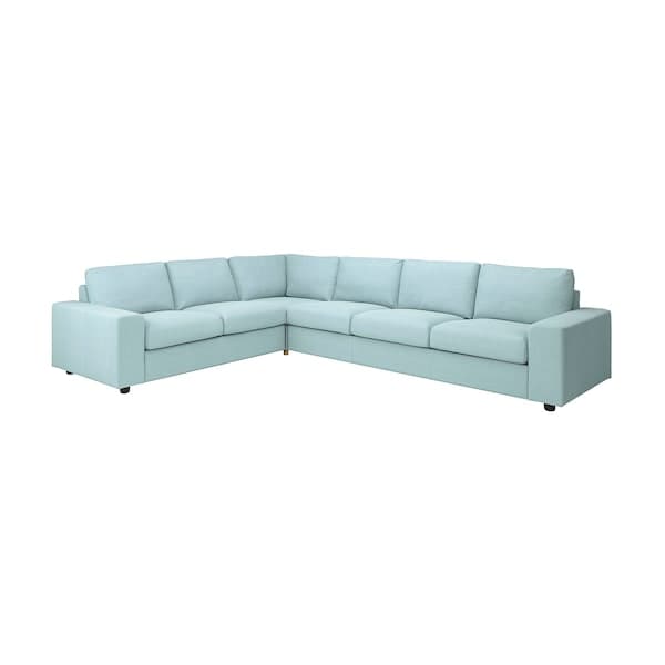 VIMLE - Corner sofa cover, 5-seater , - best price from Maltashopper.com 29424230