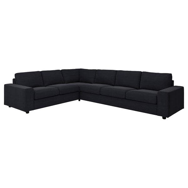 VIMLE - Corner sofa cover, 5-seater , - best price from Maltashopper.com 69424233