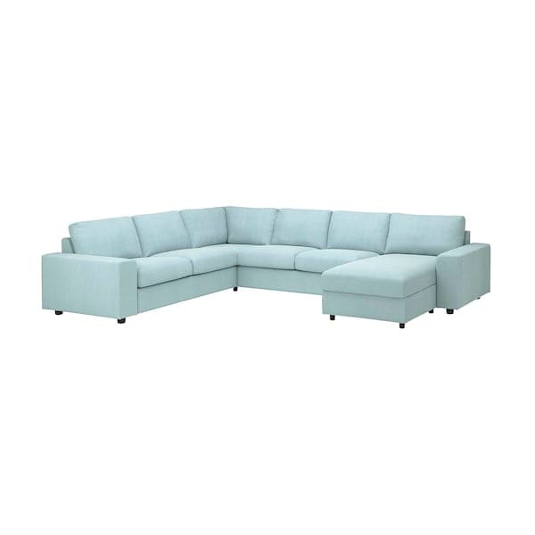 VIMLE - Corner sofa cover, 5-seater , - best price from Maltashopper.com 19424259