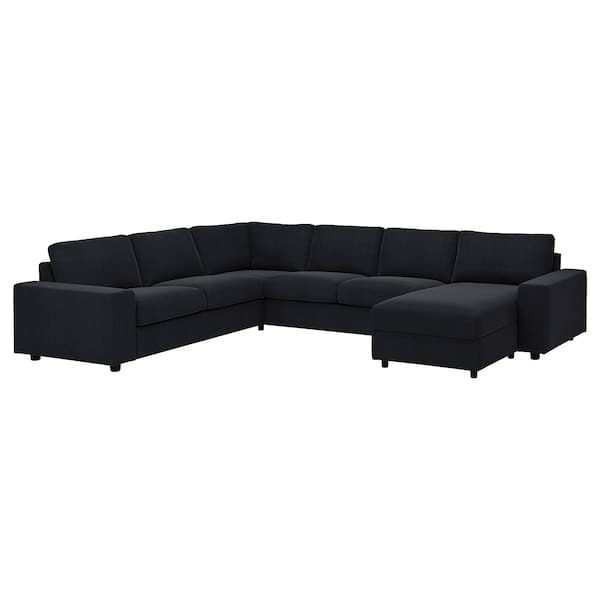 VIMLE - Corner sofa cover, 5-seater ,