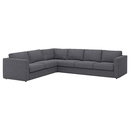 VIMLE - Corner sofa cover, 5-seater ,