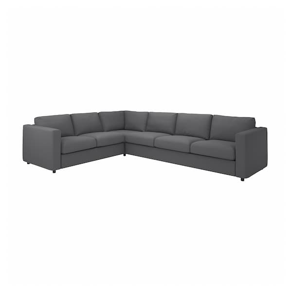 VIMLE - Corner sofa cover, 5-seater , - best price from Maltashopper.com 69399629