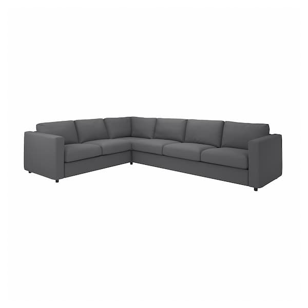 VIMLE - Corner sofa cover, 5-seater ,