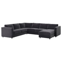 VIMLE - Corner sofa cover, 5-seater - best price from Maltashopper.com 29434154