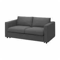VIMLE 2 seater sofa bed cover - Hallarp grey , - best price from Maltashopper.com 09399439